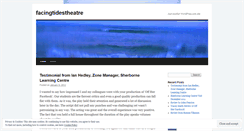 Desktop Screenshot of facingtidestheatre.wordpress.com