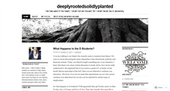 Desktop Screenshot of deeplyrootedsolidlyplanted.wordpress.com