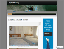 Tablet Screenshot of capasa.wordpress.com