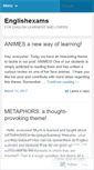 Mobile Screenshot of englishexams.wordpress.com