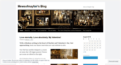 Desktop Screenshot of mewsofmayfair.wordpress.com