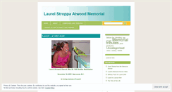 Desktop Screenshot of laurelstroppaatwoodmemorial.wordpress.com