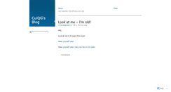 Desktop Screenshot of cuiqg.wordpress.com