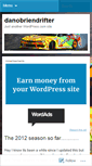 Mobile Screenshot of danobriendrifter.wordpress.com