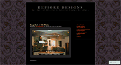 Desktop Screenshot of defioredesigns.wordpress.com