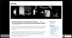 Desktop Screenshot of jimboistic.wordpress.com