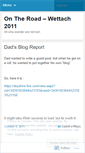 Mobile Screenshot of ontheroadwettach2011.wordpress.com
