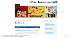 Desktop Screenshot of jour3098.wordpress.com