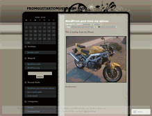 Tablet Screenshot of fromguitartomusic.wordpress.com