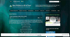 Desktop Screenshot of mocwrites.wordpress.com