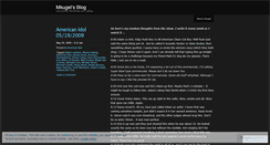 Desktop Screenshot of mkugel.wordpress.com