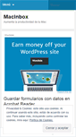 Mobile Screenshot of macinbox.wordpress.com