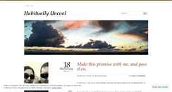 Desktop Screenshot of habituallyuncool.wordpress.com