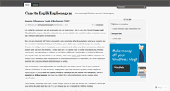Desktop Screenshot of canetaespiaespionagem.wordpress.com