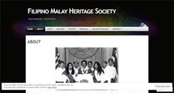 Desktop Screenshot of filipinomalay.wordpress.com