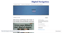 Desktop Screenshot of digitalnavigation.wordpress.com