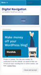 Mobile Screenshot of digitalnavigation.wordpress.com