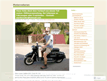 Tablet Screenshot of motorveteran.wordpress.com