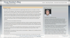 Desktop Screenshot of dougrowley.wordpress.com