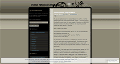 Desktop Screenshot of inpennypinchingmom.wordpress.com