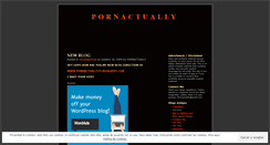 Desktop Screenshot of pornactually2.wordpress.com