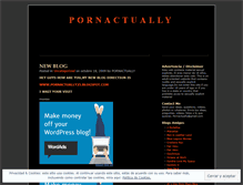 Tablet Screenshot of pornactually2.wordpress.com