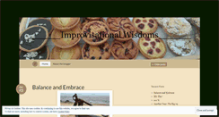 Desktop Screenshot of improvisationalwisdoms.wordpress.com