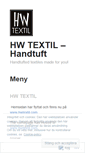 Mobile Screenshot of hwtextil.wordpress.com