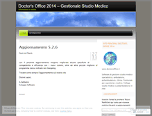 Tablet Screenshot of doctorsoffice.wordpress.com