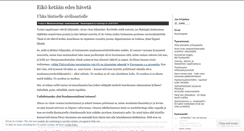 Desktop Screenshot of masinoija.wordpress.com