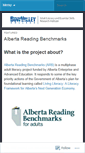 Mobile Screenshot of centreforfoundationallearning.wordpress.com