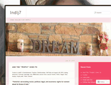 Tablet Screenshot of indlj7.wordpress.com