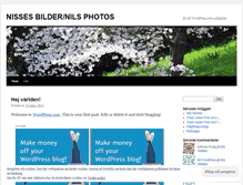 Tablet Screenshot of nilsingemar.wordpress.com