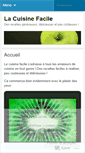 Mobile Screenshot of lacuisinefacile.wordpress.com