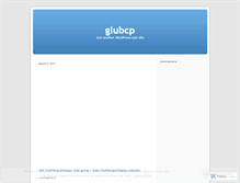 Tablet Screenshot of glubcp.wordpress.com