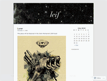 Tablet Screenshot of leifleif.wordpress.com