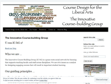 Tablet Screenshot of icbg.wordpress.com