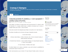 Tablet Screenshot of cremasxsiempre.wordpress.com