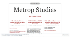 Desktop Screenshot of edificemetrop.wordpress.com