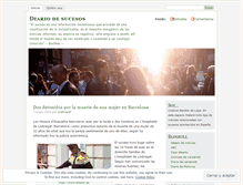 Tablet Screenshot of diariodesucesos.wordpress.com