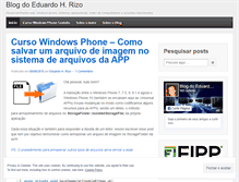 Tablet Screenshot of ehrizo.wordpress.com