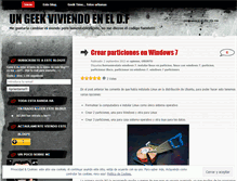 Tablet Screenshot of geekviviendodf.wordpress.com