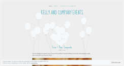 Desktop Screenshot of kellyandcompany.wordpress.com