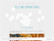 Tablet Screenshot of kellyandcompany.wordpress.com