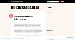 Desktop Screenshot of hocozexadagela.wordpress.com