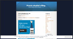 Desktop Screenshot of pravin2006.wordpress.com