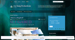 Desktop Screenshot of joybangproductions.wordpress.com