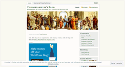 Desktop Screenshot of filosofianieves.wordpress.com