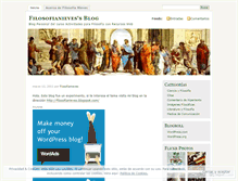 Tablet Screenshot of filosofianieves.wordpress.com