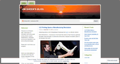 Desktop Screenshot of jimsheen.wordpress.com